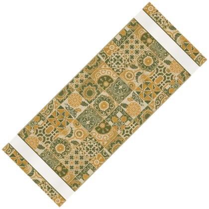 Striscia - Maiolica - Verde / Giallo