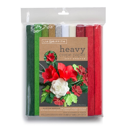Kit Carta crespa - Winter Garden Collection