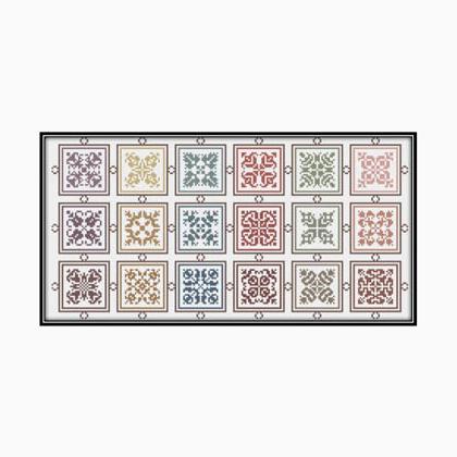 Symmetrical Squares From 1603