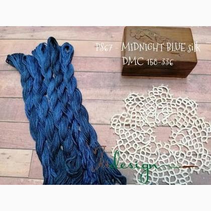 Filo in seta - Midnight Blue