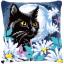 Cuscino: Cat in the Night