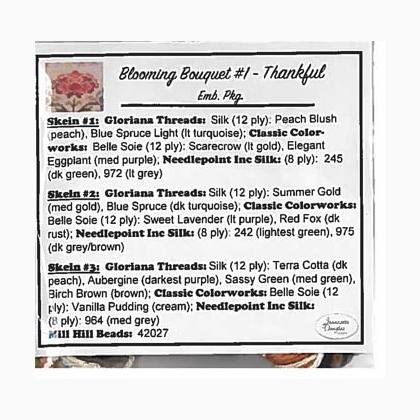Blooming Bouquets #1 ThankfulEmb. Pack