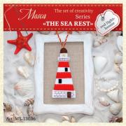 Faro bianco e rosso