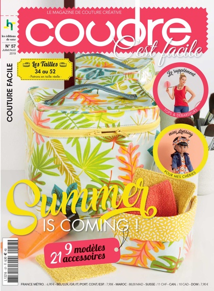 Coudre c\'est facile N°57 - Summer is coming