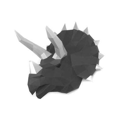 Dinosauro Graphite - Kit Papercraft