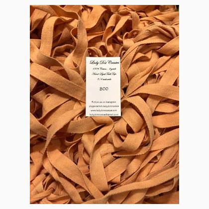 Boo (Orange) Twill Tape - 2 yd