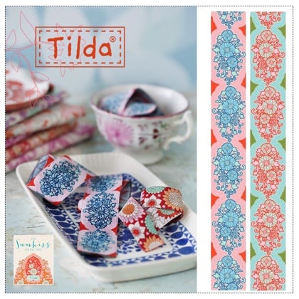 Nastro Jacquard Tilda 30 mm SunKiss