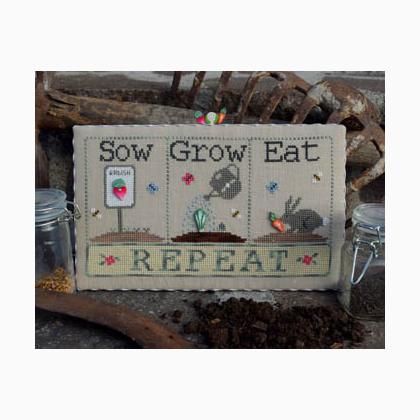 Sow, Grow, Eat (w/buttons)