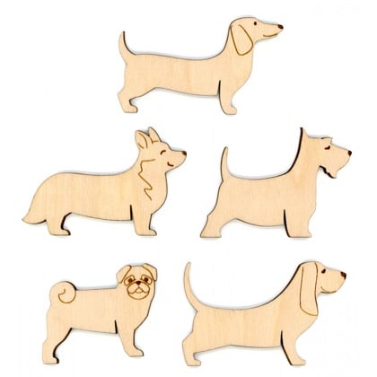 Porta filati - Spool Set Dogs (10pz)