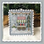 Snow Village 6 - Popsicle Cart