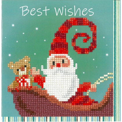Happy Santa Greeting Card