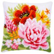 Cuscino: Fiori colorati