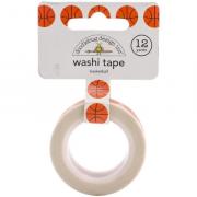 Nastro adesivo decorativo 15mm - Slam Dunk Basketballs
