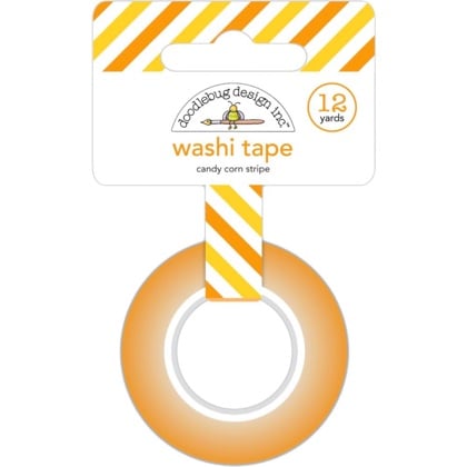 Nastro adesivo decorativo 15mm - Candy Corn, Candy Carnival