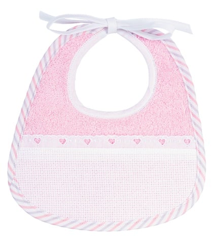 Bavaglino - Classic spugna - Rosa