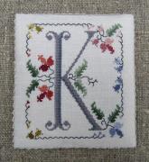 Flowery Letter - K