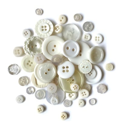 Antique White - Bottoni MJ112