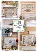 15 ABÉCÉDAIRES fleuris au point de croix - Versione ristampata