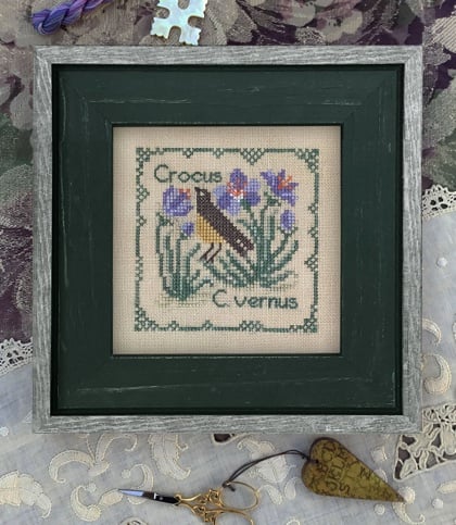 Crocus Vernus - Botanical Stitches