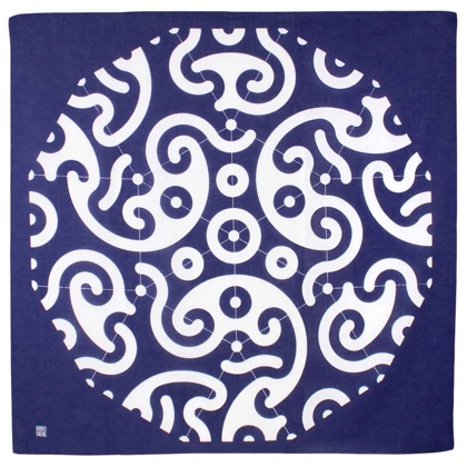 Tokolo Musubi Furoshiki - Karkusa Navy