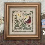 Narcissus Jonquilla - Botanical Stitches