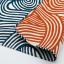 Isa Monyo Reversible Furoshiki - Knot Blue/Orange