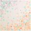 Hime Adeline Klam Furoshiki - Japanese Apricot Light Orange/Mint