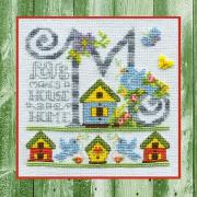 Pattern of the Month (February 2020) - Spring Home Banner "M"