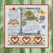 Pattern of the Month (March 2020) - Spring Home Banner "E"