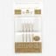 Aghi con punta arrotondata placcati oro - 24