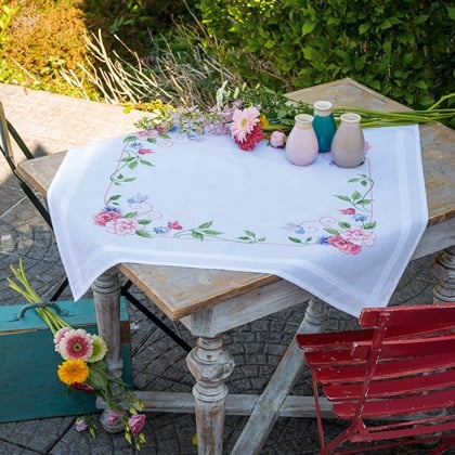 Centro Tavola - Fiori e farfalle