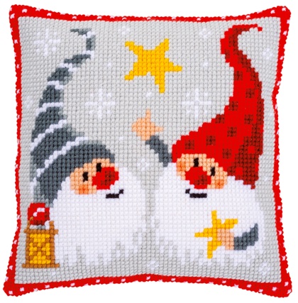 Cuscino: Gnomi di Natale II