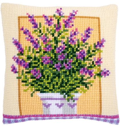Cuscino: Lavanda in vaso