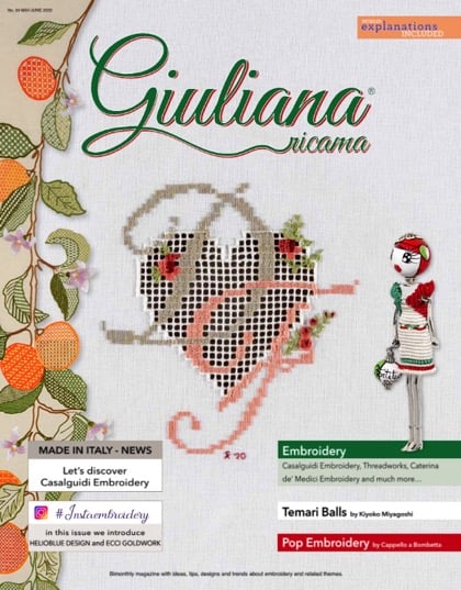 Giuliana Ricama, numero #34 - Versione inglese