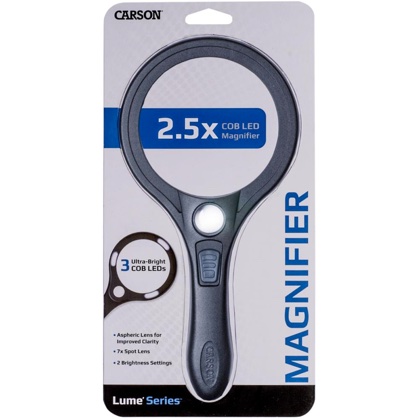 Lente d\'ingrandimento Lume 3.5\" 2.5x Aspheric COB LED
