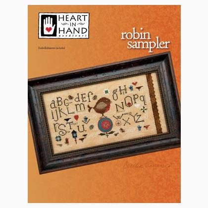 Robin Sampler (w/embellishments)
