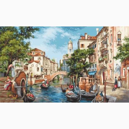 The Streets of San Polo - Needlepoint