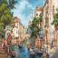 The Streets of San Polo - Needlepoint