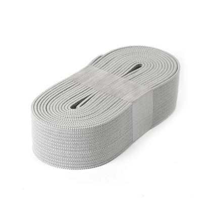 Elastico lavabile 4 mm grigio