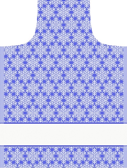 Grembiule - Fiocchi - Blu