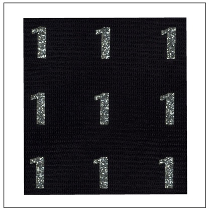 Numeri Glitter - \"1\"