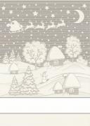 Asciugapiatti - Snow Lurex - Ecru
