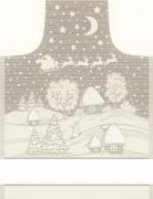 Grembiule Snow Lurex - Ecru