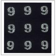 Numeri Glitter - "9"