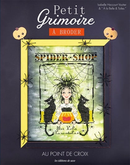 Petit grimoire à broder au point de croix