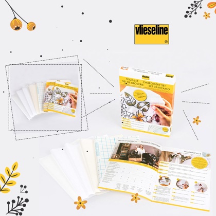 Set da ricamo Vlieseline