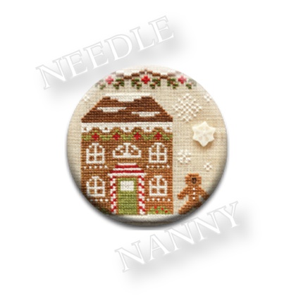 Candy Cane House Needle Nanny