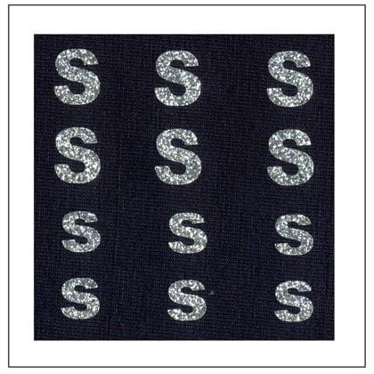 Lettere Glitter - \"S\" \"s\"