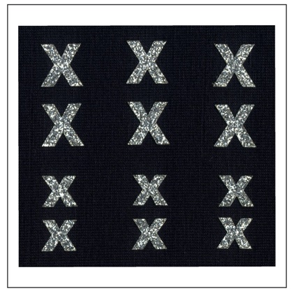 Lettere Glitter - \"X\" \"x\"