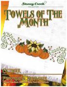 Towels Of The Month - OctoberPumpkins & Sunflower (TM032)